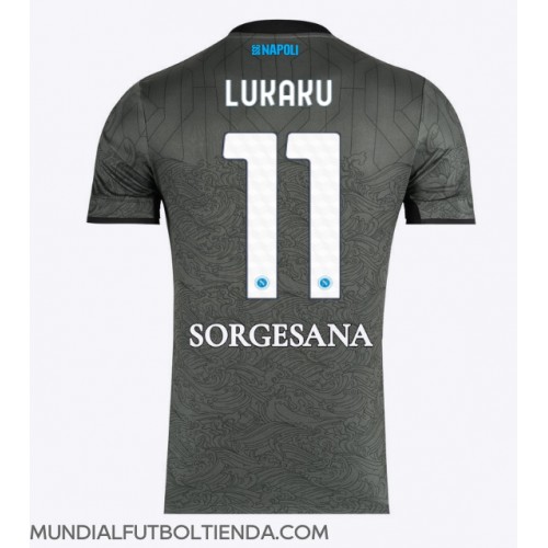 Camiseta SSC Napoli Romelu Lukaku #11 Tercera Equipación Replica 2024-25 mangas cortas